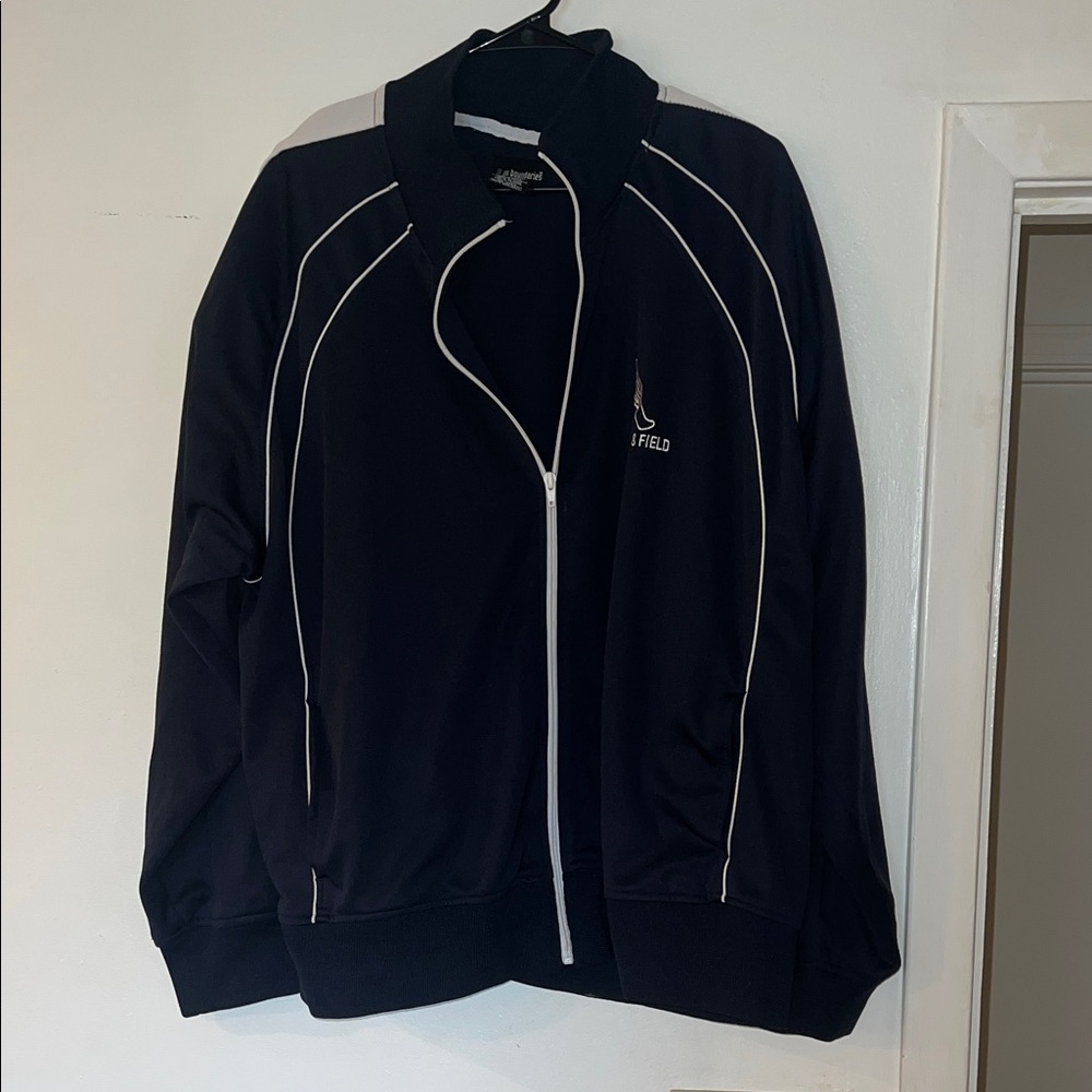 Black and White Track Jacket